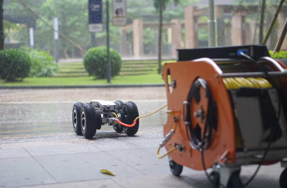 285程桥管道检测机器人