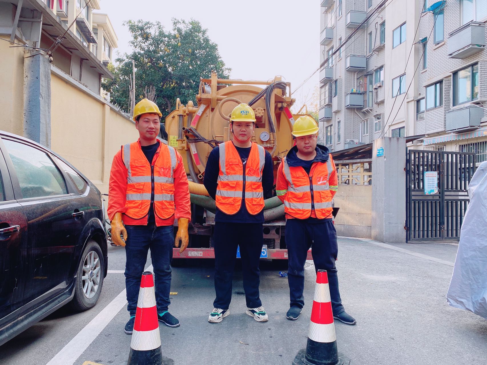 程桥南京某小区管道清淤检测施工
